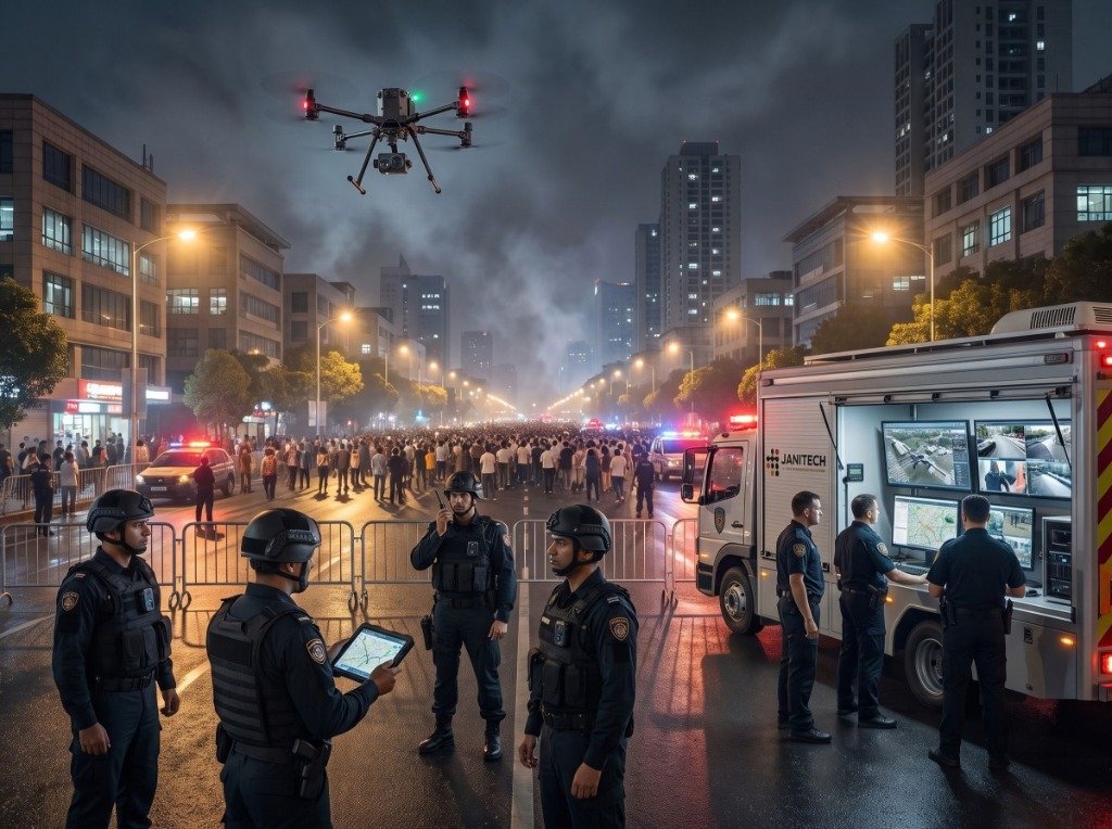 Tactical mobile command and surveillance operations for public safety